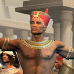 The Arrival of the Queen of Sheba  – digital art ©Peter Hague (e-brink)